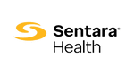 Logo of Sentara Health featuring a stylized dark yellow 'S' wrapped in a circular motion, with the company name 'Sentara Health' to the right.